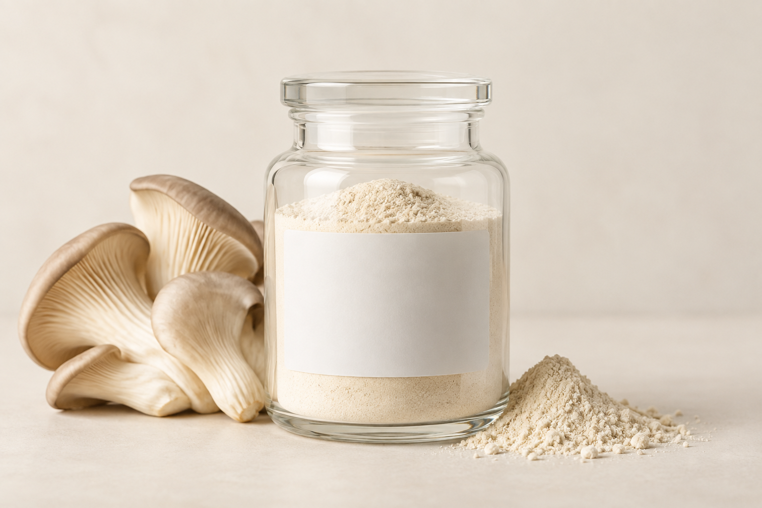 Oyster Mushroom Protein Hydrolysate for peptide ingredient sourcing