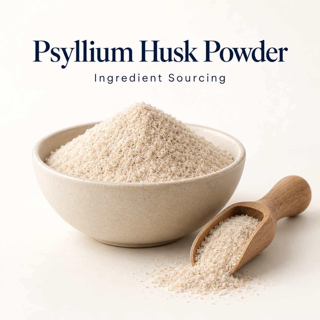 Psyllium Husk Powder ingredient visual