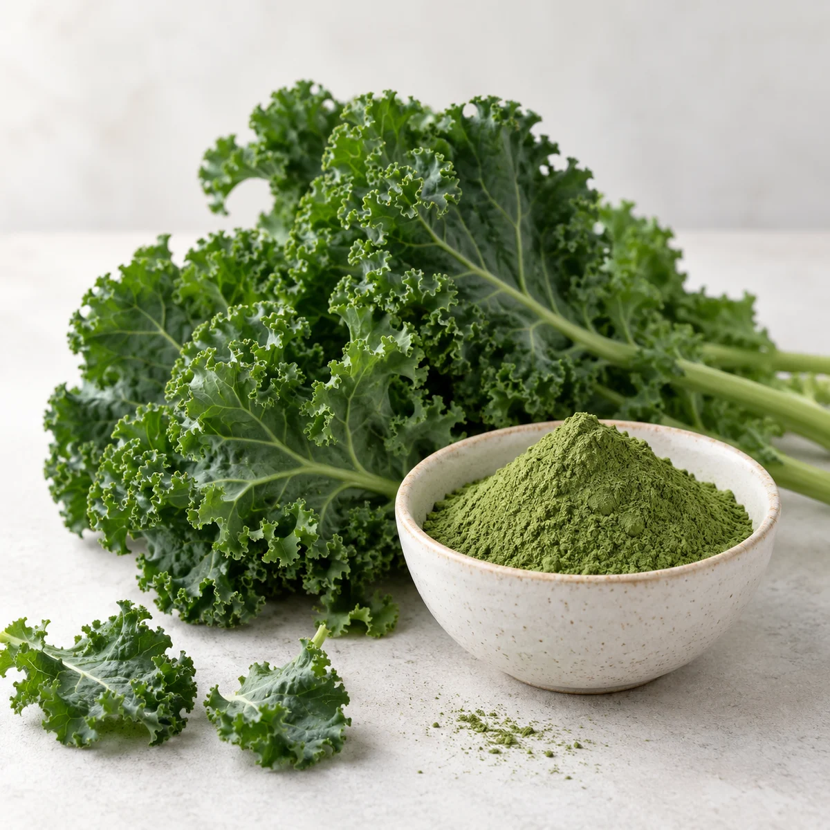 Kale Powder sourcing visual