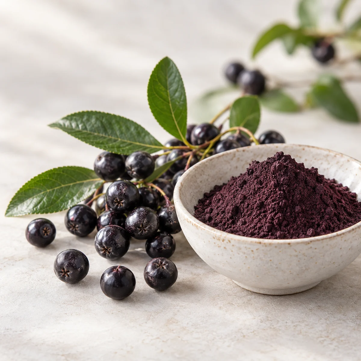 Maqui Berry Powder sourcing visual