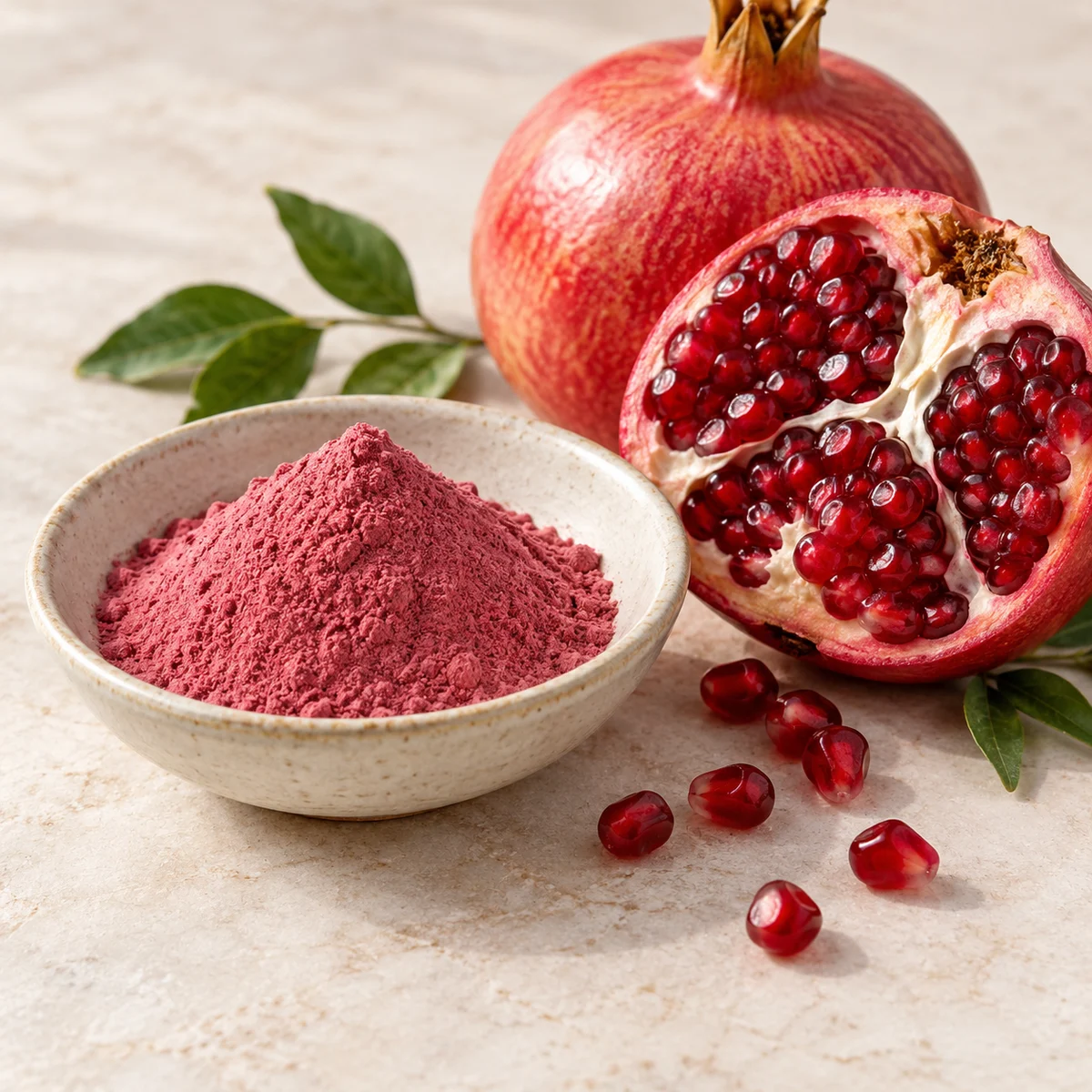 Pomegranate Powder sourcing visual