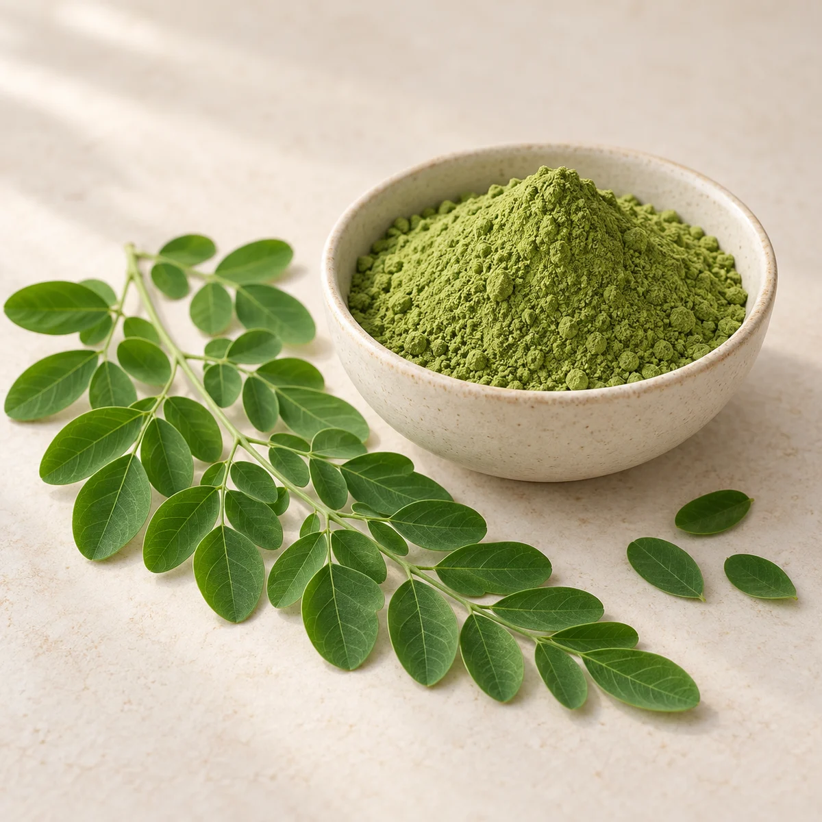 Moringa Leaf Powder sourcing visual