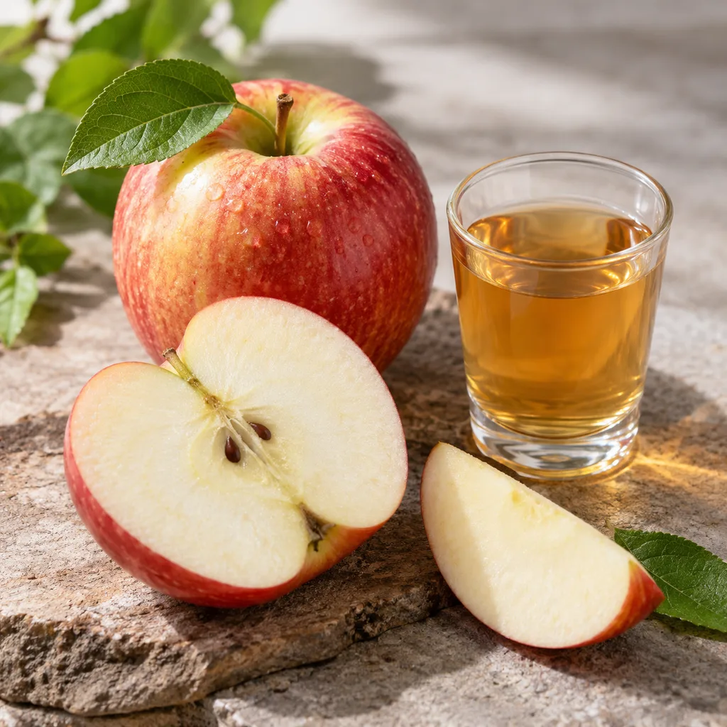 Apple Cider Vinegar Powder source material concept