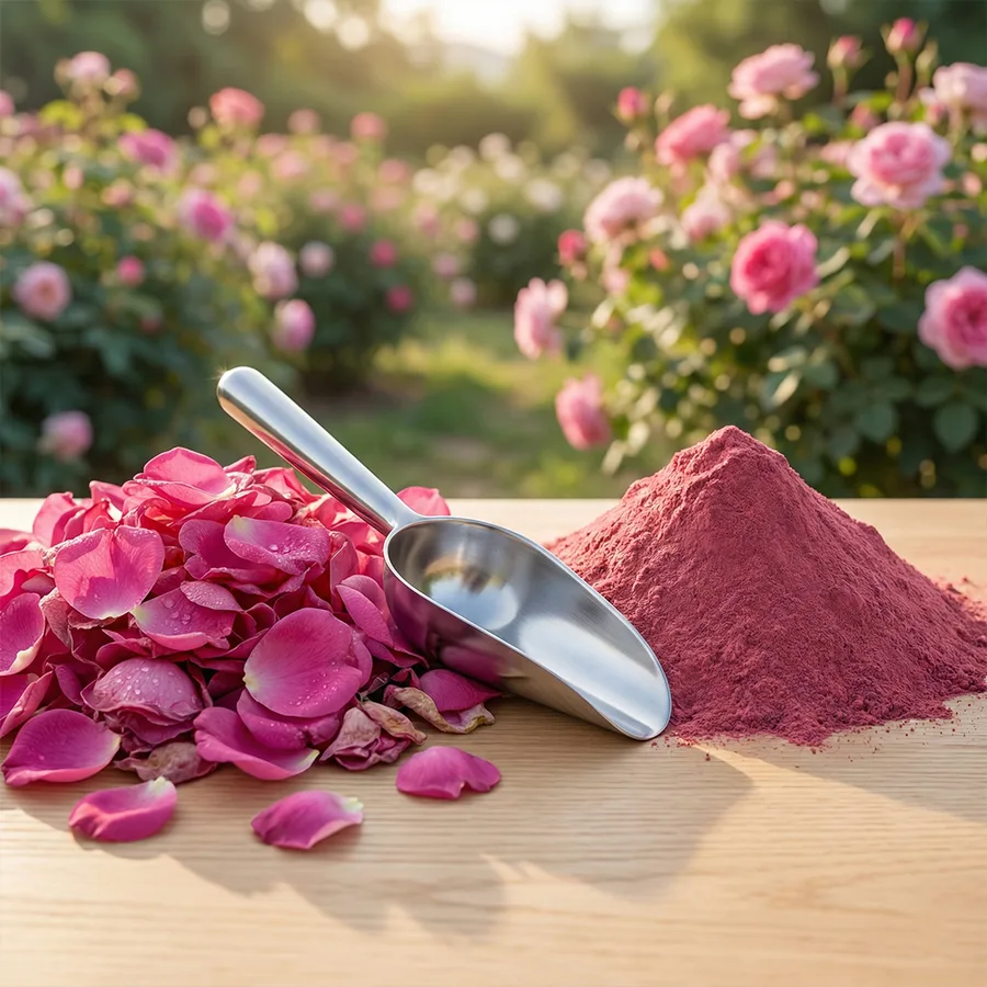 Rose Flower Extract source material context