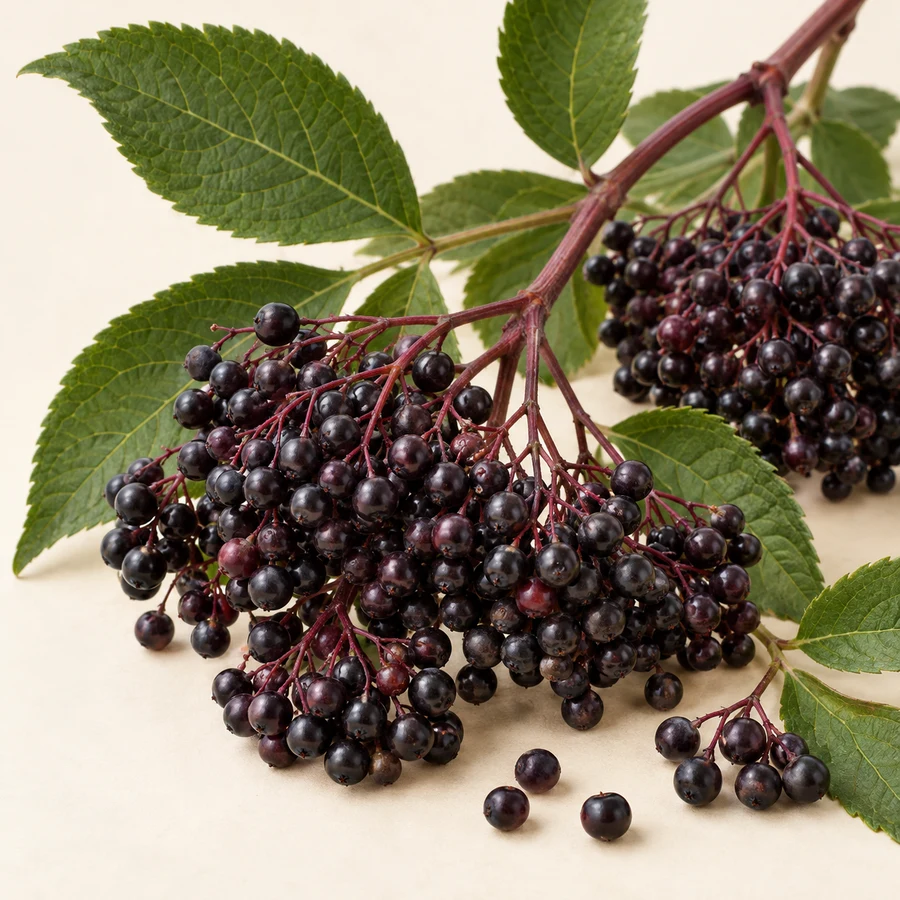 Elderberry Powder botanical source context