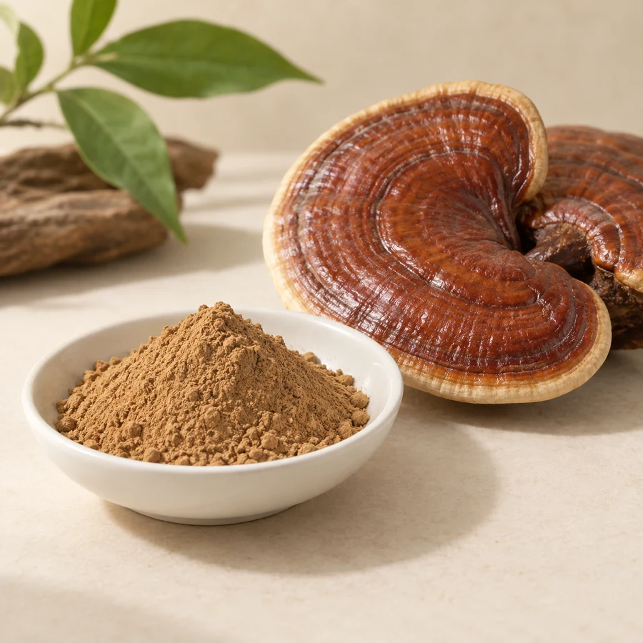 Reishi Mushroom Powder raw ingredient