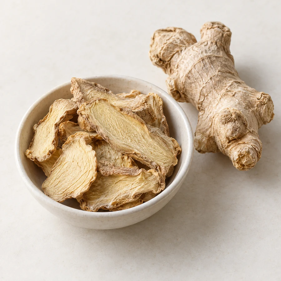 Dried Ginger Extract botanical source context