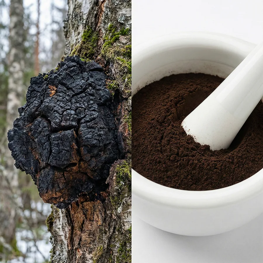 Chaga Mushroom Powder fungal source context