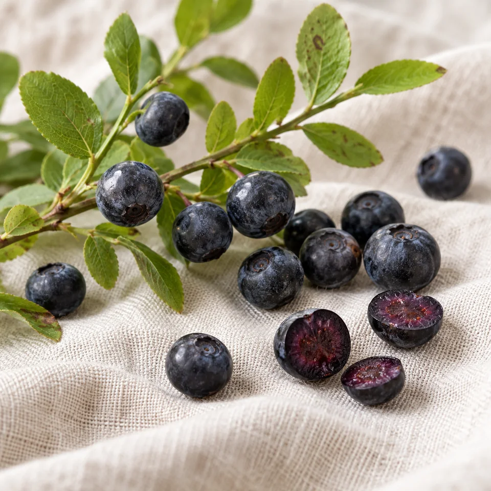 Berry and leaf botanical context for Bilberry Extract source discussions