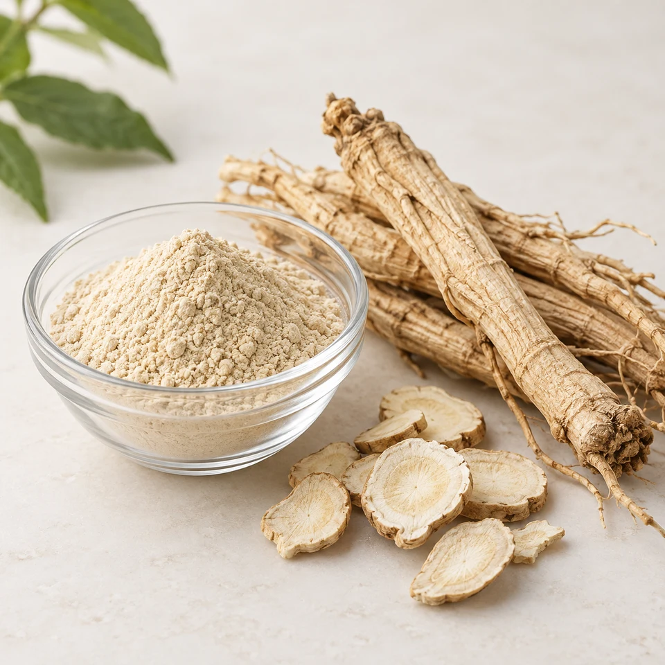 Platycodon root extract raw material
