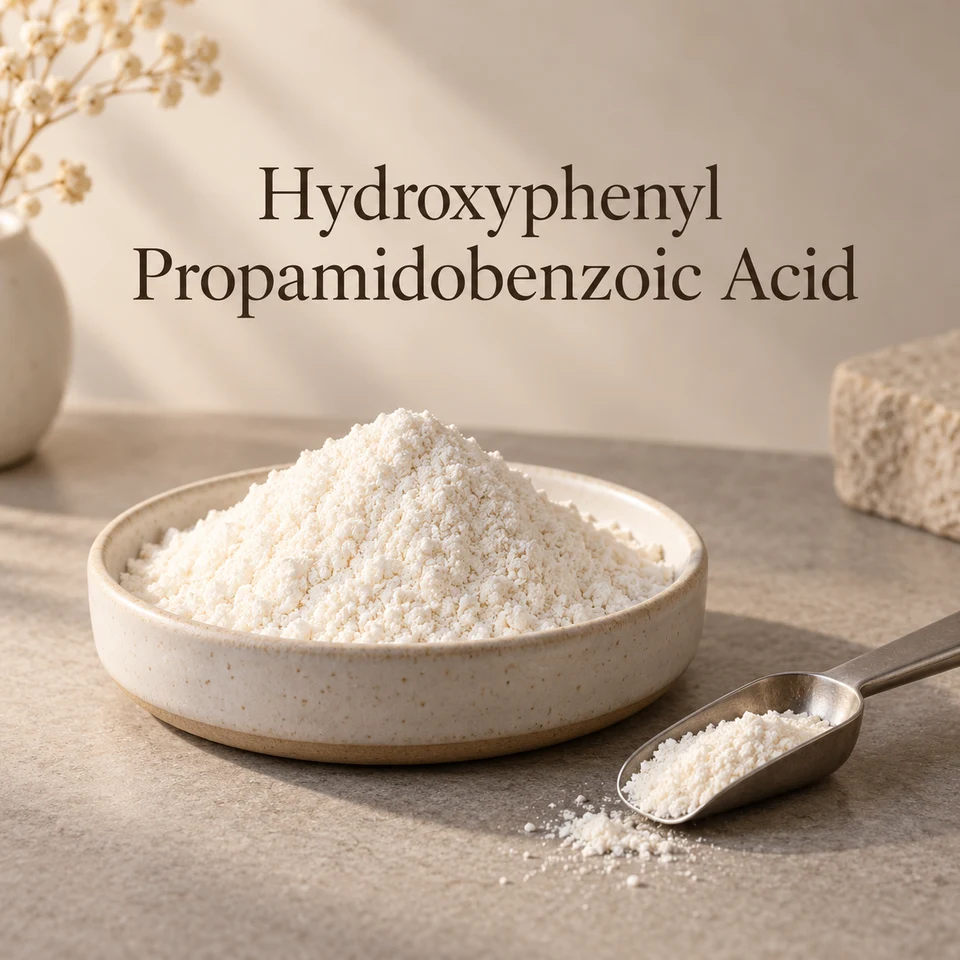 Hydroxyphenyl Propamidobenzoic Acid raw ingredient
