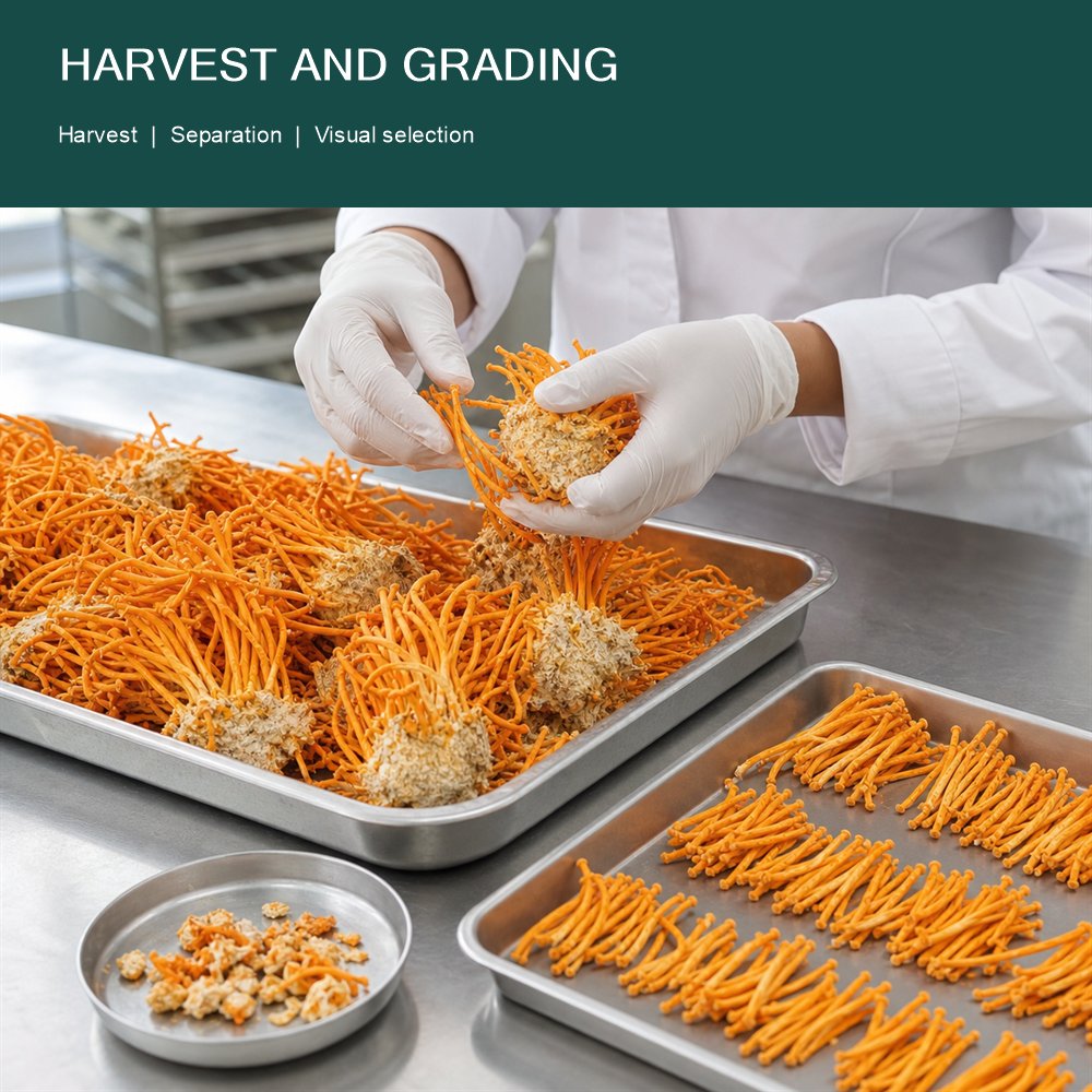Cordyceps Mycelium Powder for Bulk Ingredient Sourcing product detail image 2