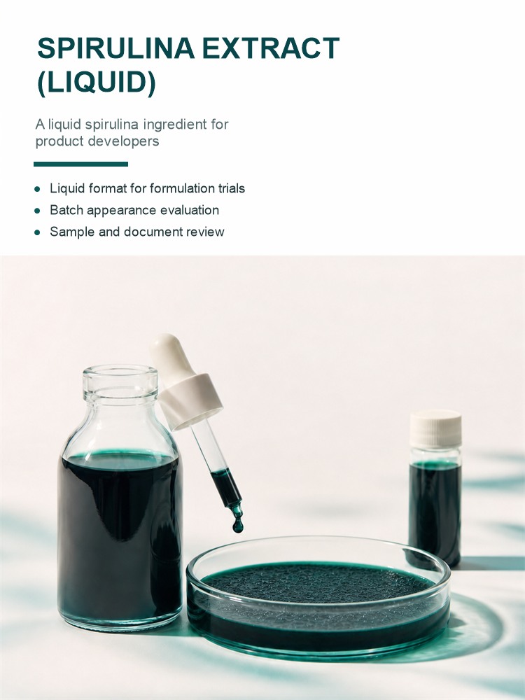 Spirulina Extract for Bulk Ingredient Sourcing product detail image 7
