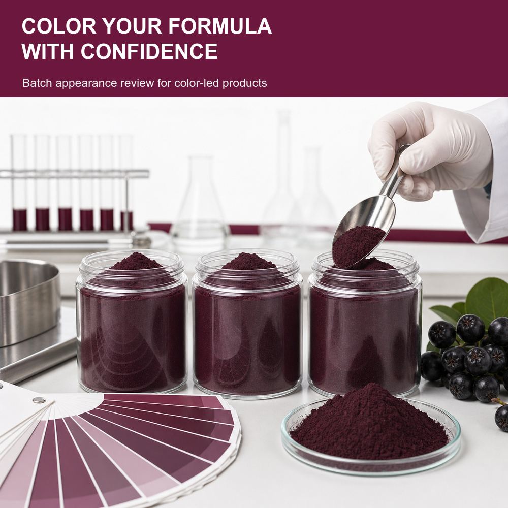 Aronia Berry Powder for Bulk Ingredient Sourcing product detail image 2