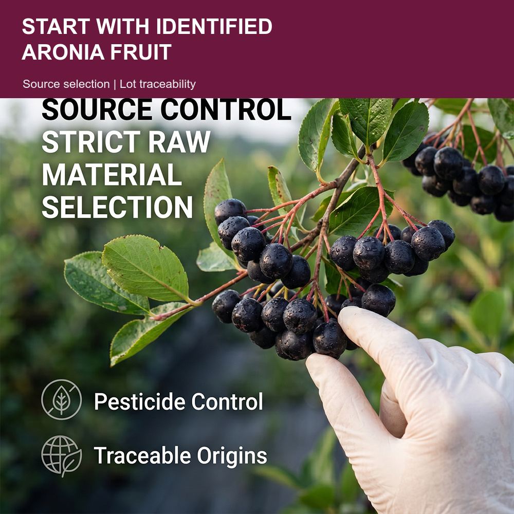 Aronia Berry Powder for Bulk Ingredient Sourcing product detail image 3