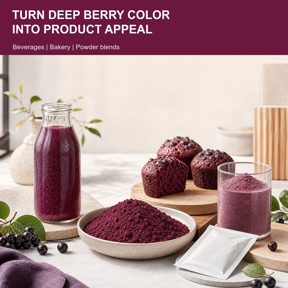 Aronia Berry Powder for Bulk Ingredient Sourcing product detail image 5