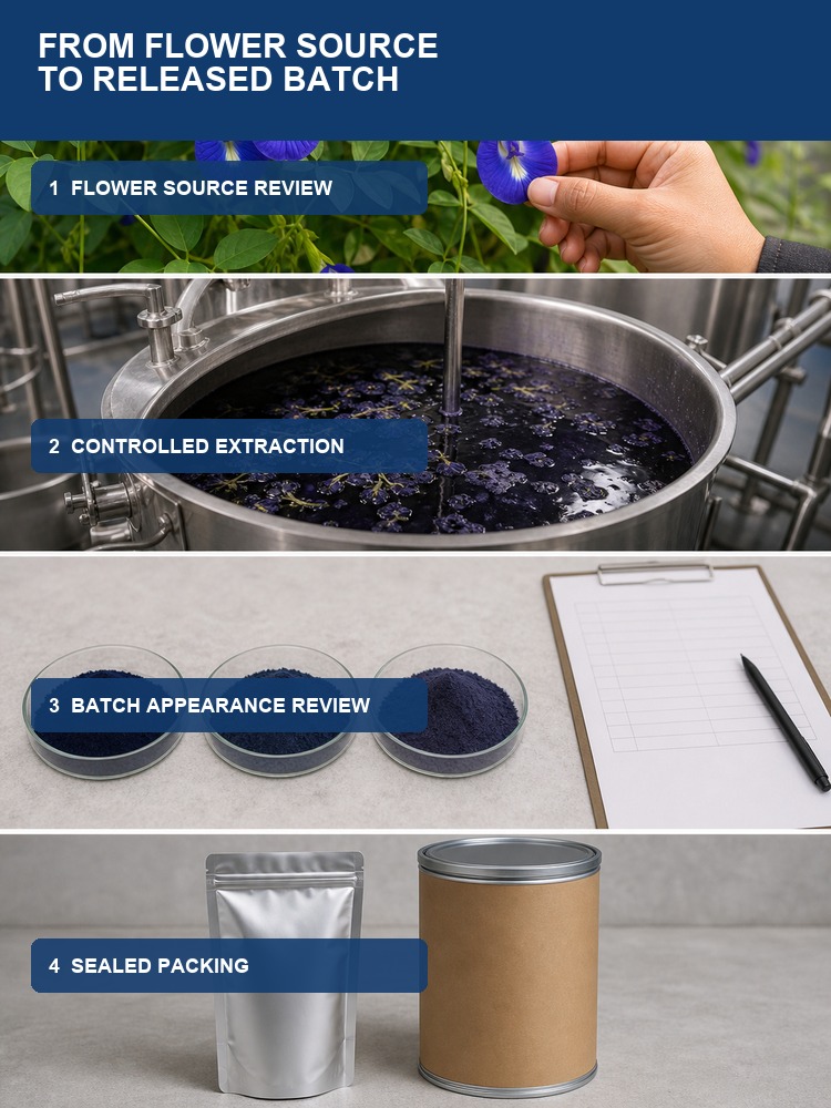 Butterfly Pea Flower Extract for Bulk Ingredient Sourcing product detail image 8