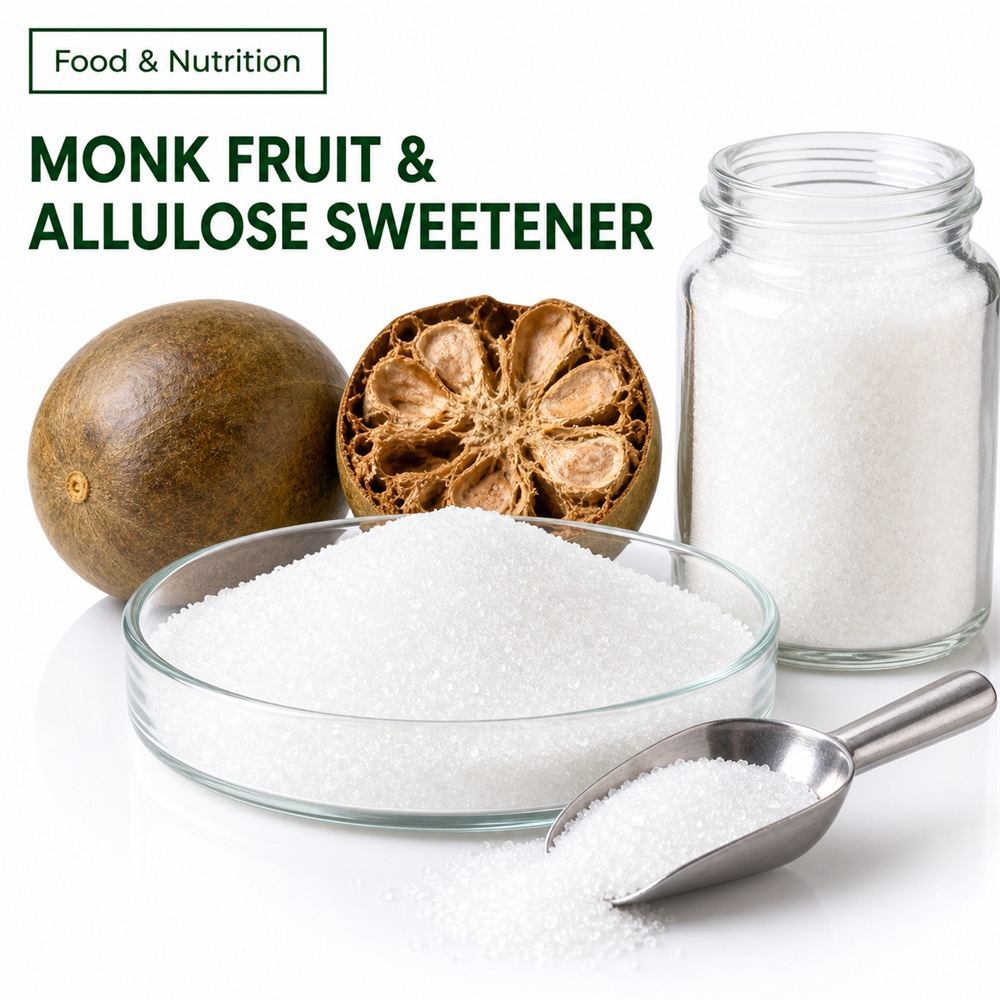 Monk Fruit Sweetener and Allulose Blend ingredient