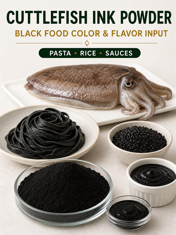 Cuttlefish Ink Powder for Food Ingredient Sourcing product detail image 7