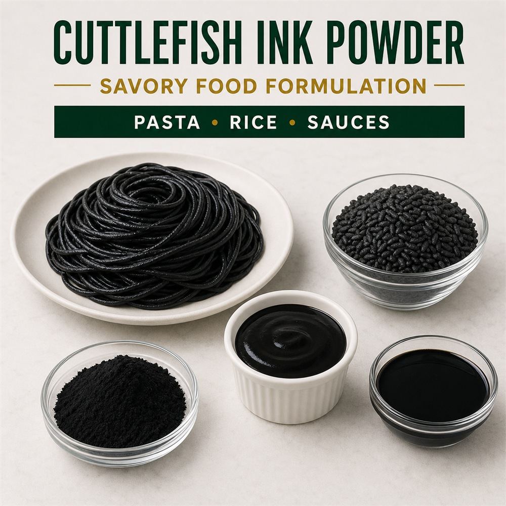 Cuttlefish Ink Powder for Food Ingredient Sourcing product detail image 2