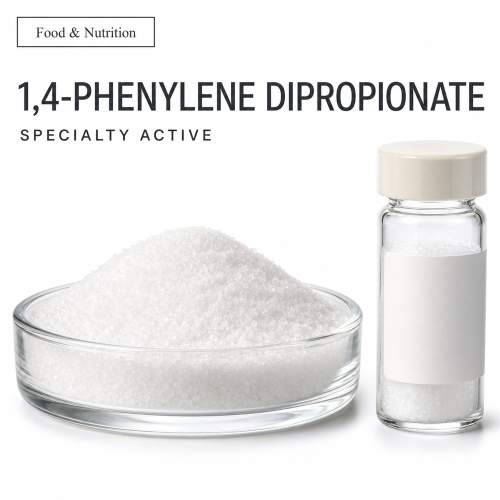 1,4-Phenylene Dipropionate for Specialty Active Ingredient Sourcing