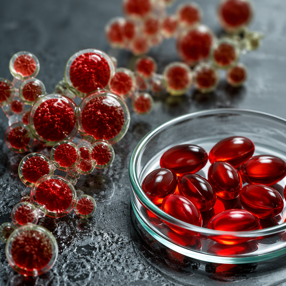 Astaxanthin Softgel Capsules for Beauty Supplement OEM/ODM product detail image 2