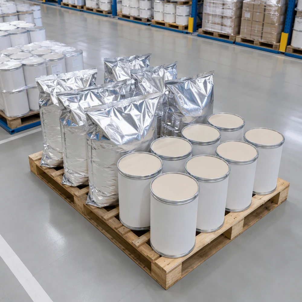 Tranexamic Acid 99.5% USP packaging and supply presentation