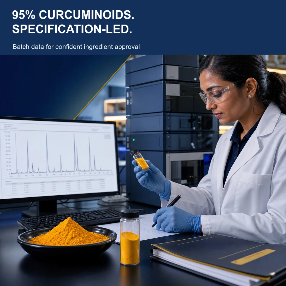 Curcumin 95% Curcuminoids for Bulk Ingredient Sourcing product image 2