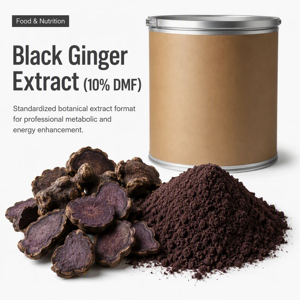 Black Ginger Extract (10% DMF) product sourcing presentation