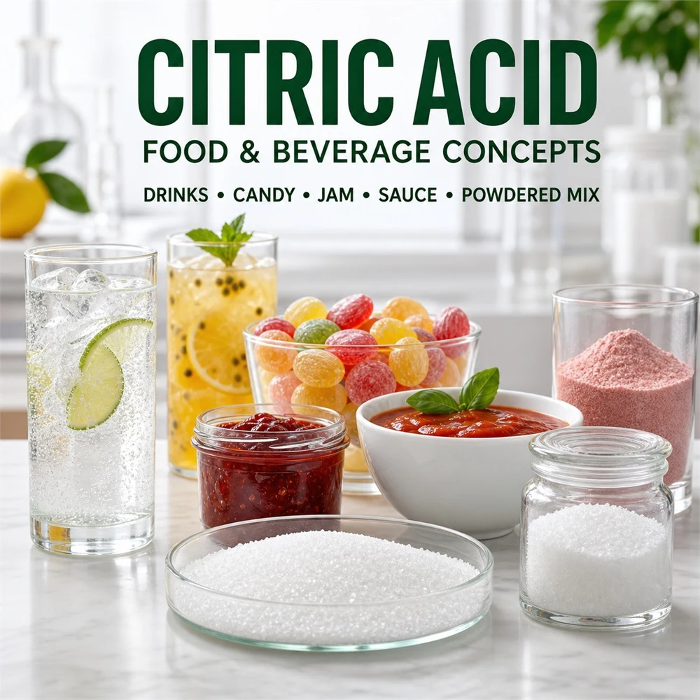 Citric Acid for Food Ingredient Sourcing product detail image 2