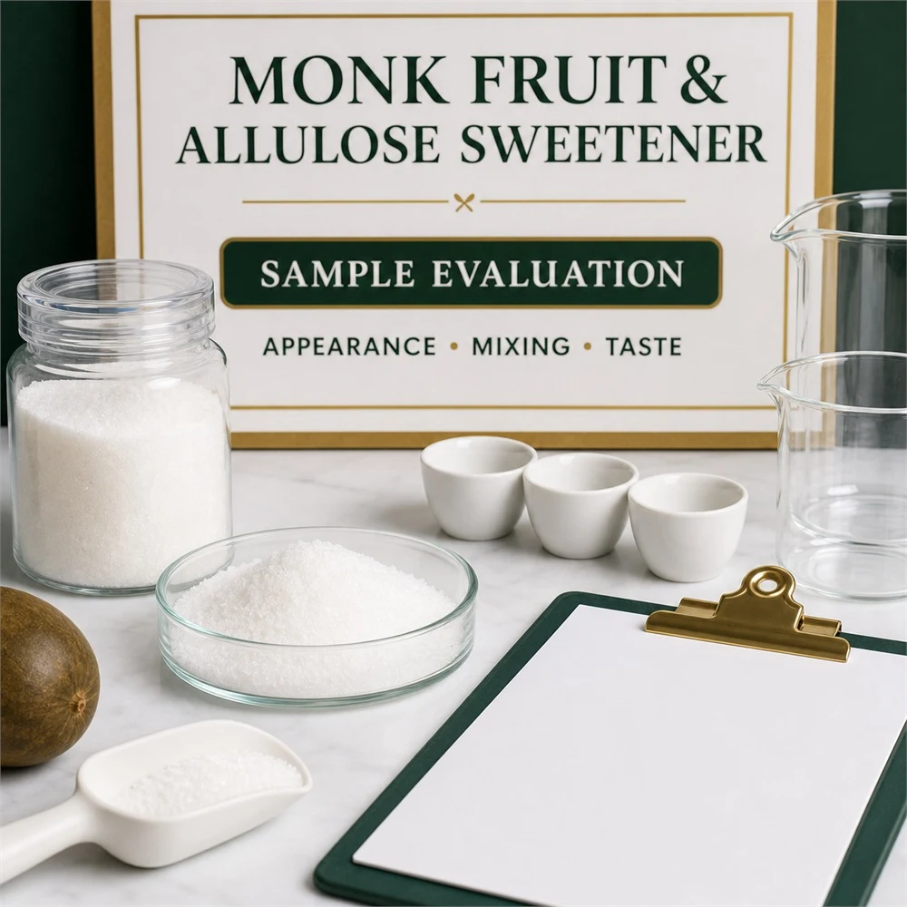 Monk Fruit Sweetener and Allulose Blend for Food Ingredient Sourcing product detail image 5