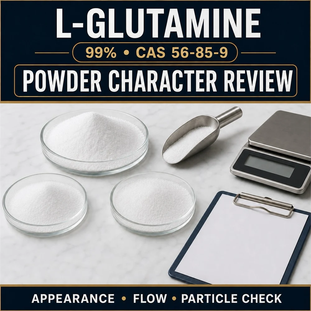 L-Glutamine Powder for Nutrition Ingredient Sourcing product detail image 3