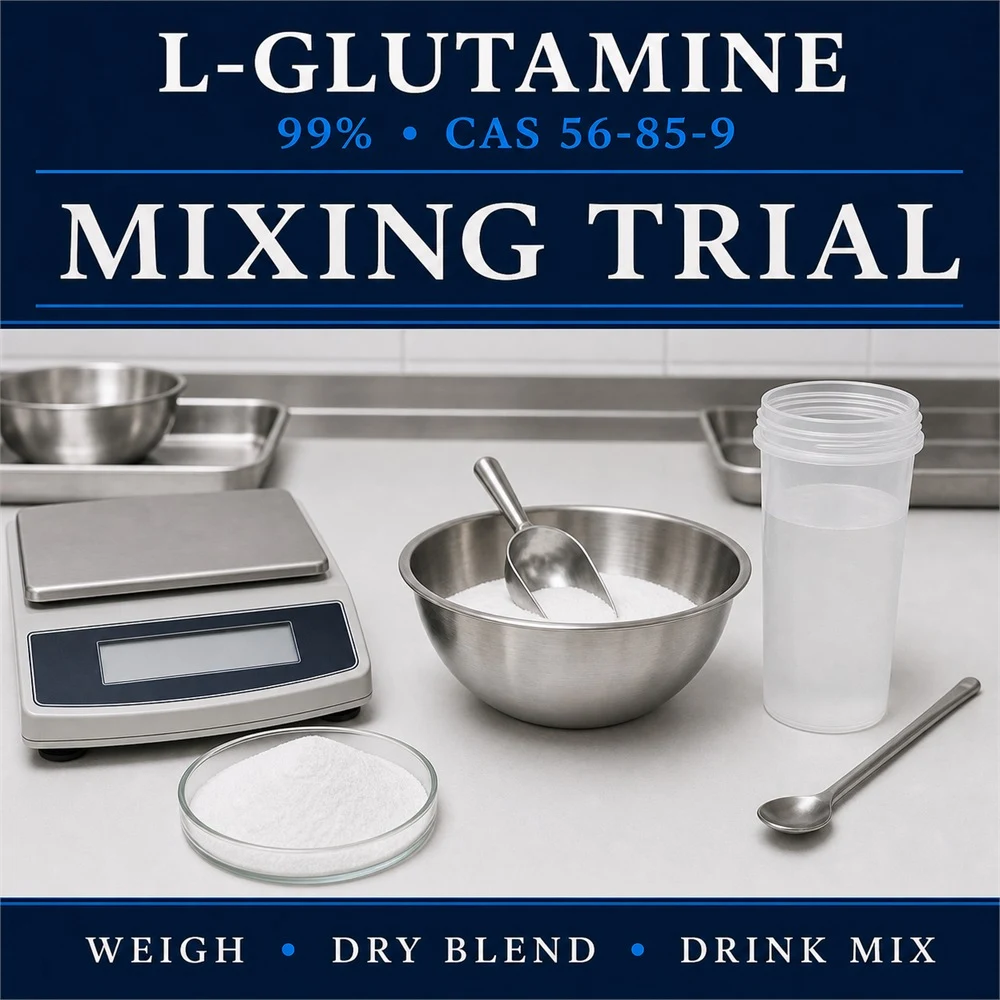 L-Glutamine Powder for Nutrition Ingredient Sourcing product detail image 4