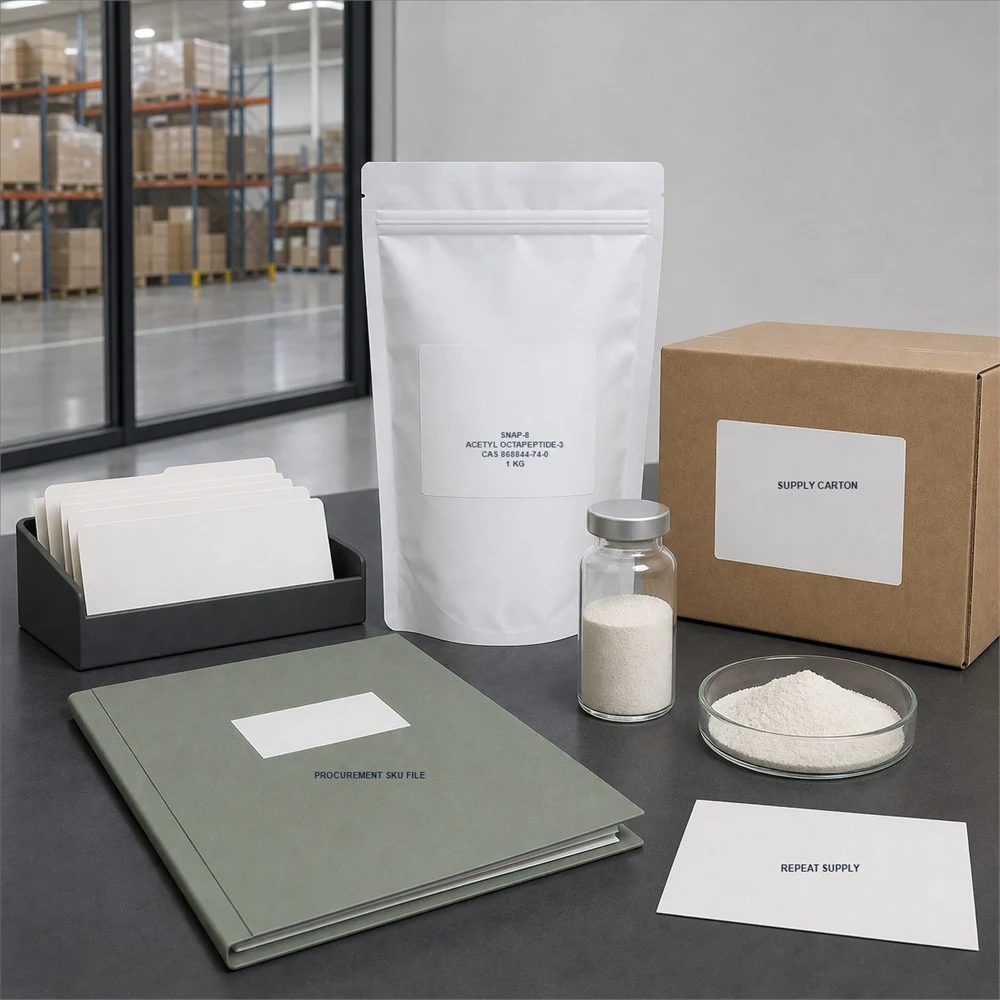 Snap-8 Acetyl Octapeptide-3 for Specialty Active Ingredient Sourcing product detail image 3