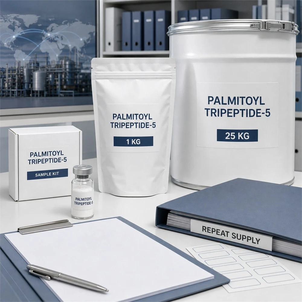 Palmitoyl Tripeptide-5 for Specialty Active Ingredient Sourcing product detail image 6