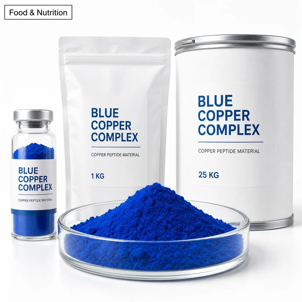 Blue Copper Complex Powder for Specialty Active Ingredient Sourcing