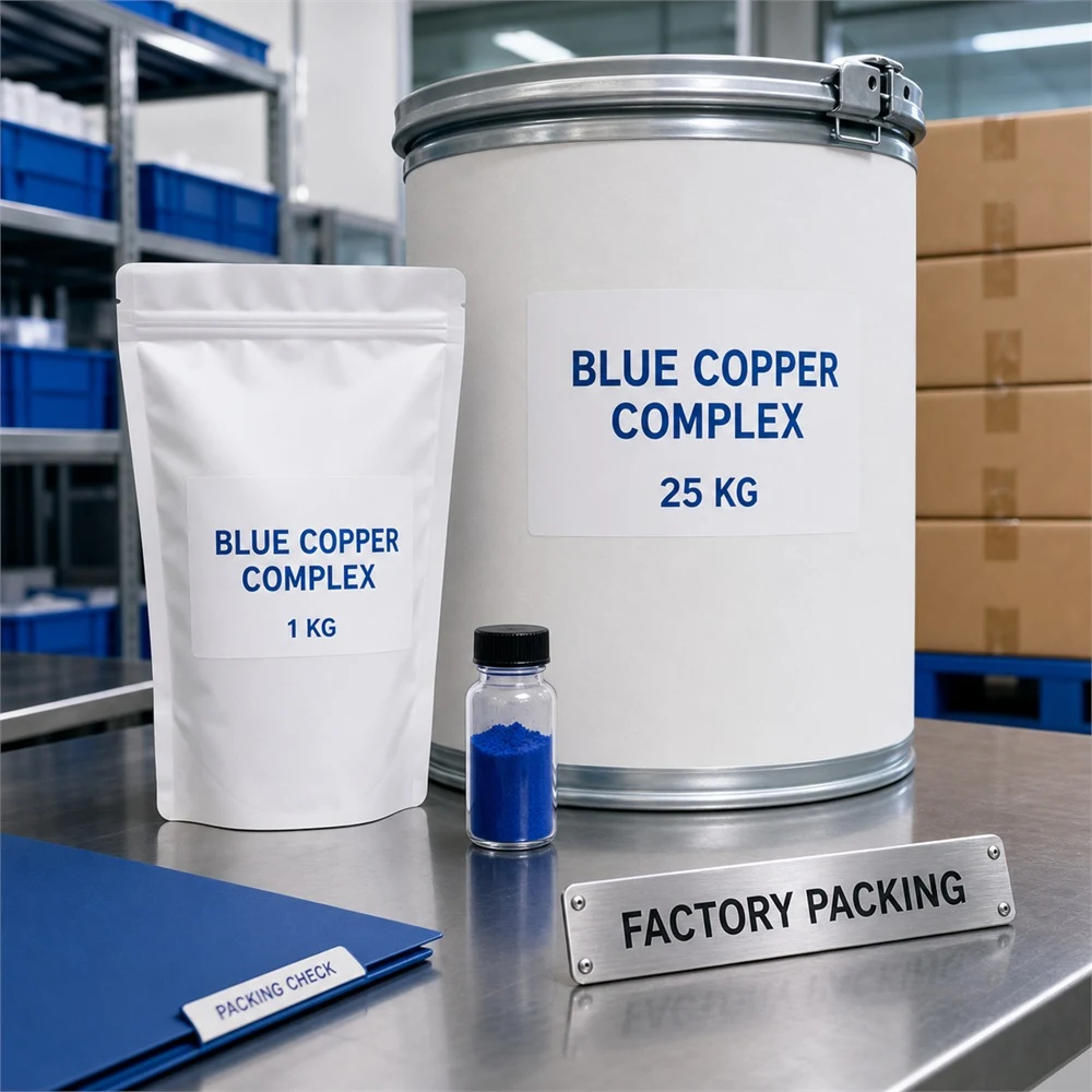Blue Copper Complex Powder for Specialty Active Ingredient Sourcing product detail image 4