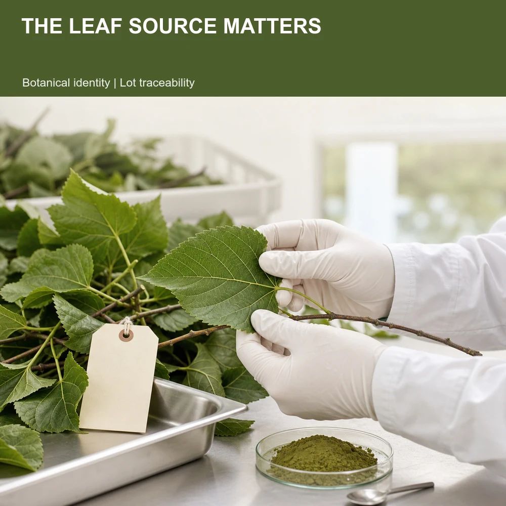 Mulberry Leaf Extract product format presentation