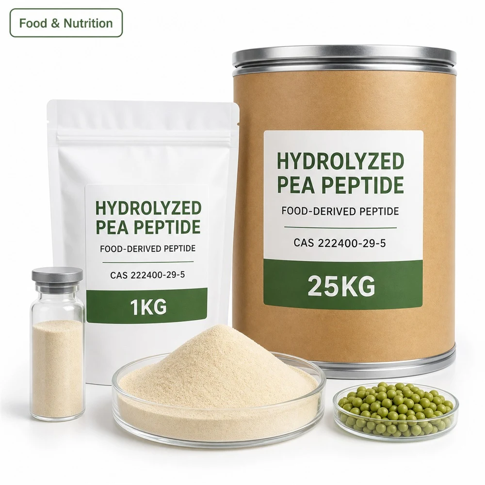 Hydrolyzed Pea Peptide Powder for Bulk Ingredient Sourcing