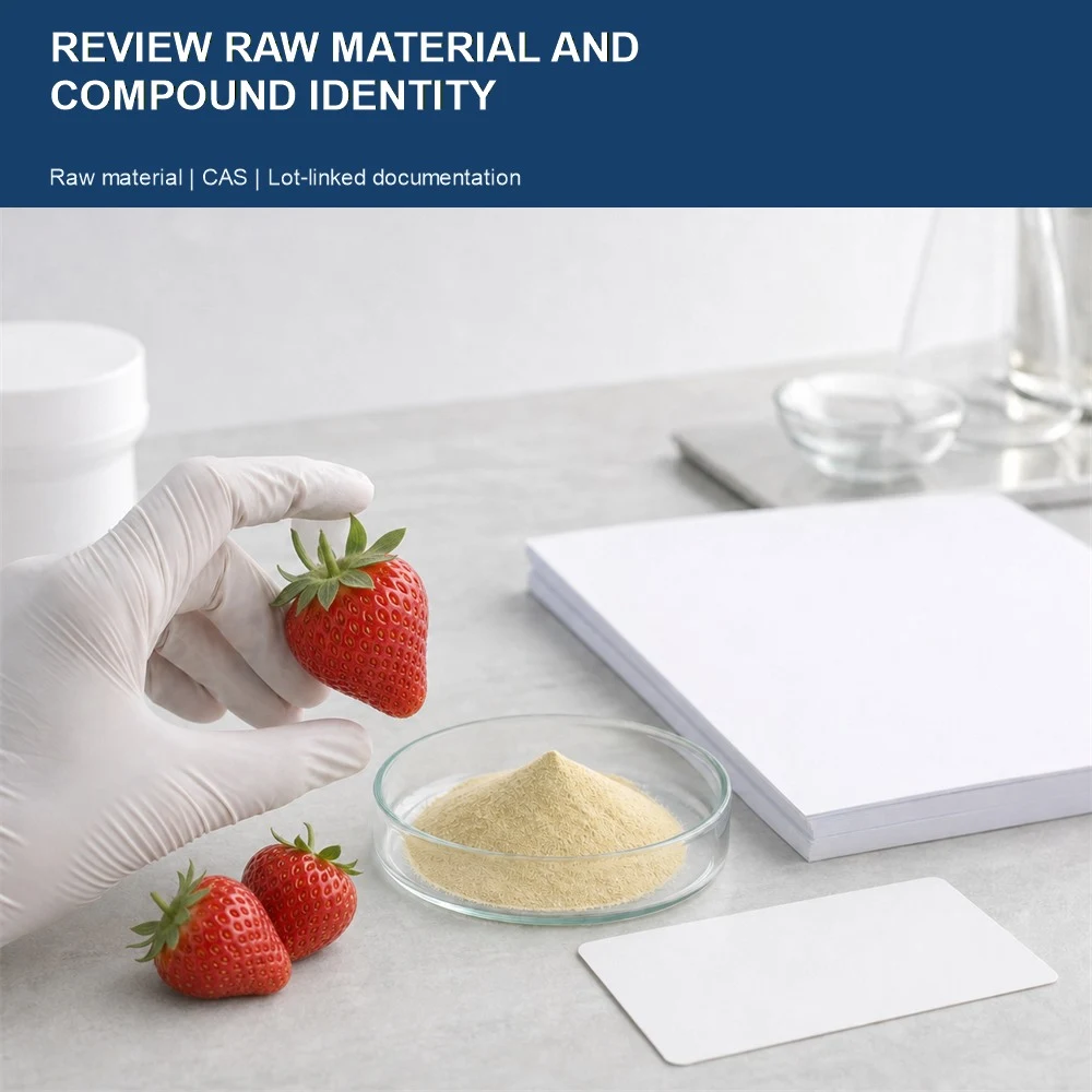 Strawberry-Derived Fisetin Ingredient ingredient and specification presentation