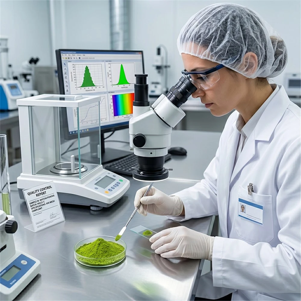 Matcha Extract Herbal Project Option application and project presentation