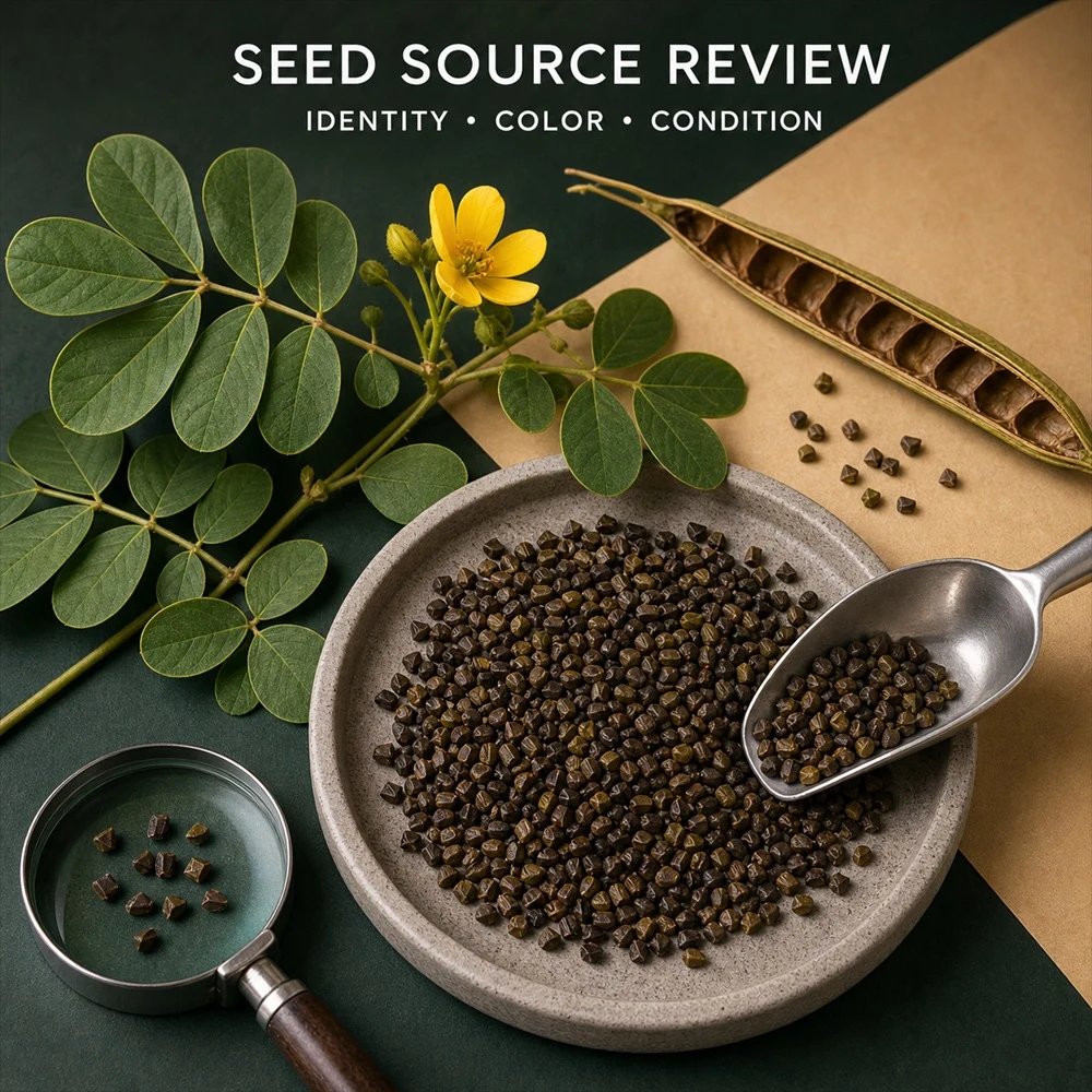 Cassia Seed Extract ingredient and specification presentation