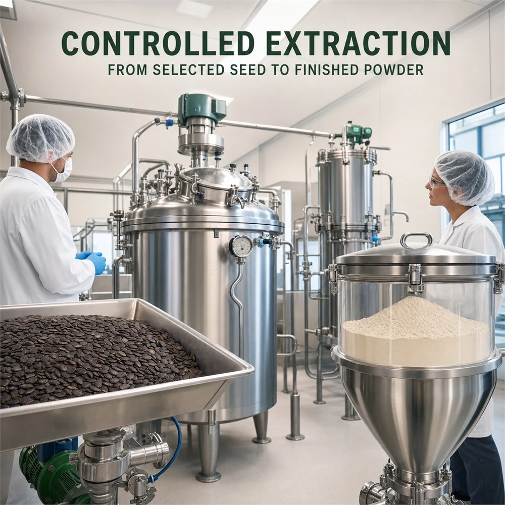 Griffonia Seed Extract packaging and supply presentation