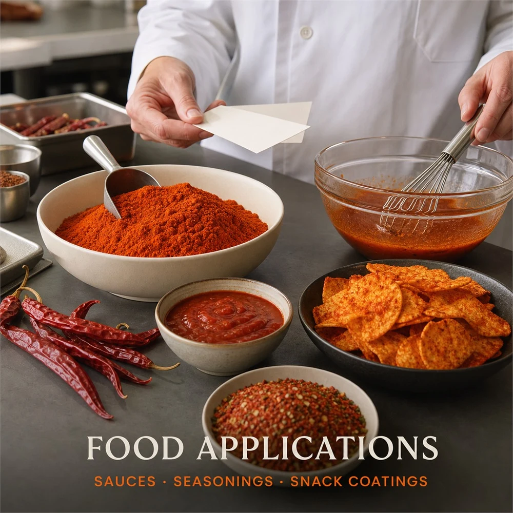 Cayenne Pepper Powder quality and documentation presentation