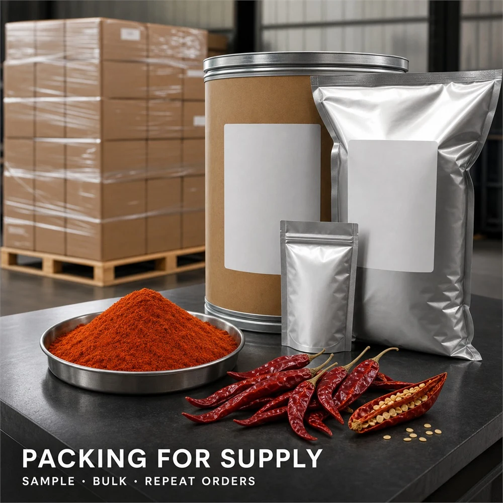 Cayenne Pepper Powder application and project presentation