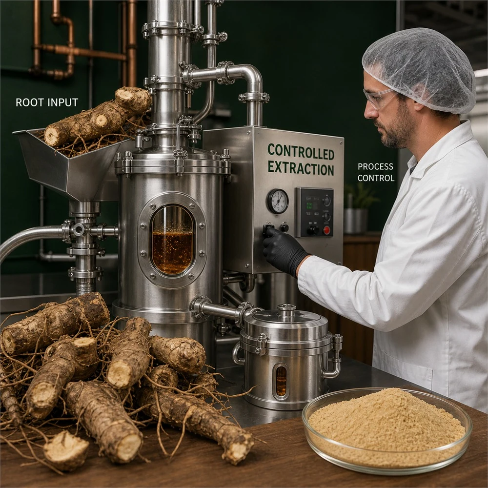 Kava Root Extract product format presentation