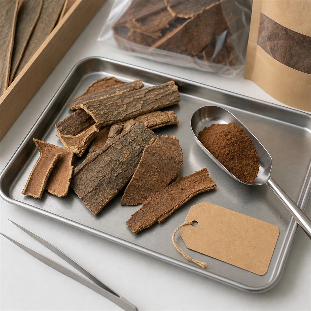 Eucommia Bark Extract ingredient and specification presentation