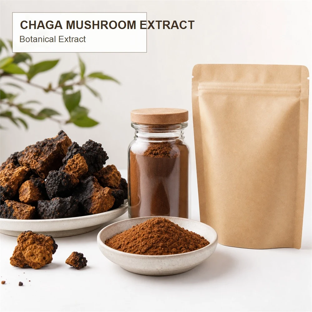 Chaga Mushroom Extract for Botanical Project Review
