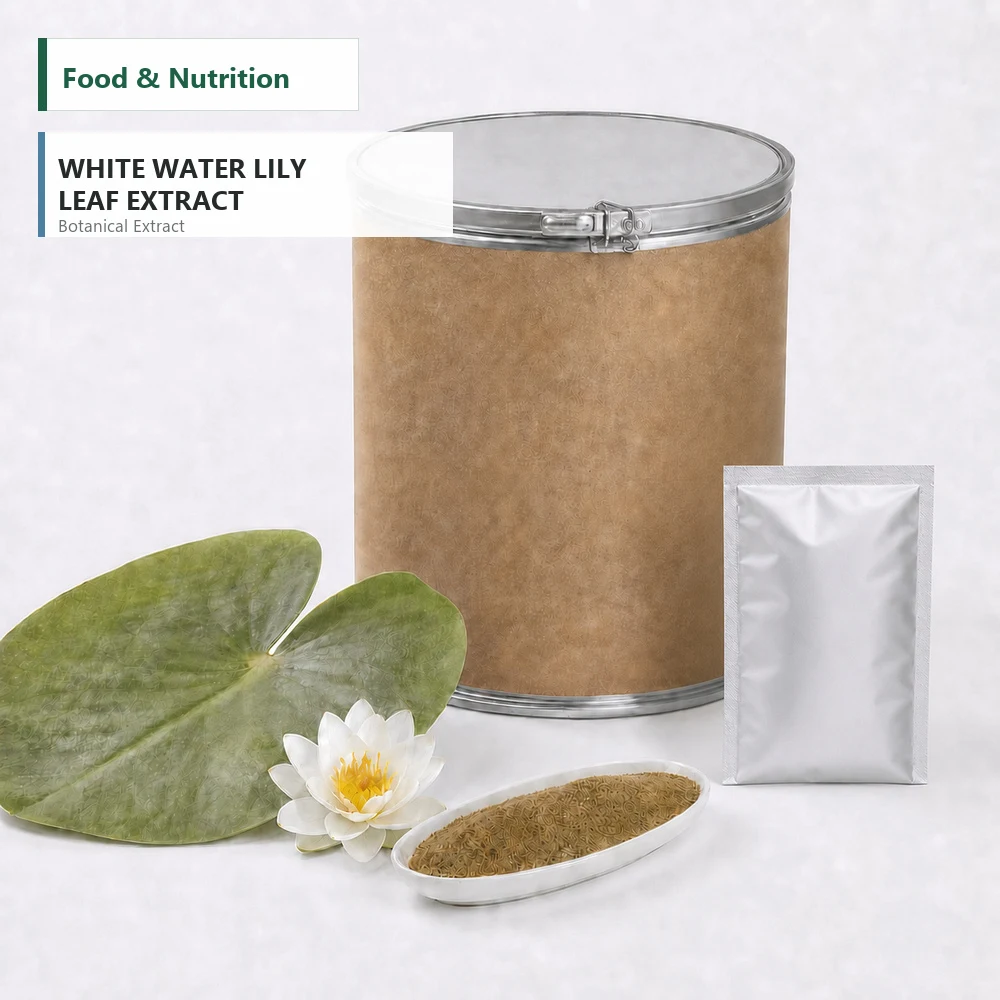 White Water Lily Leaf Extract for Botanical Project Review