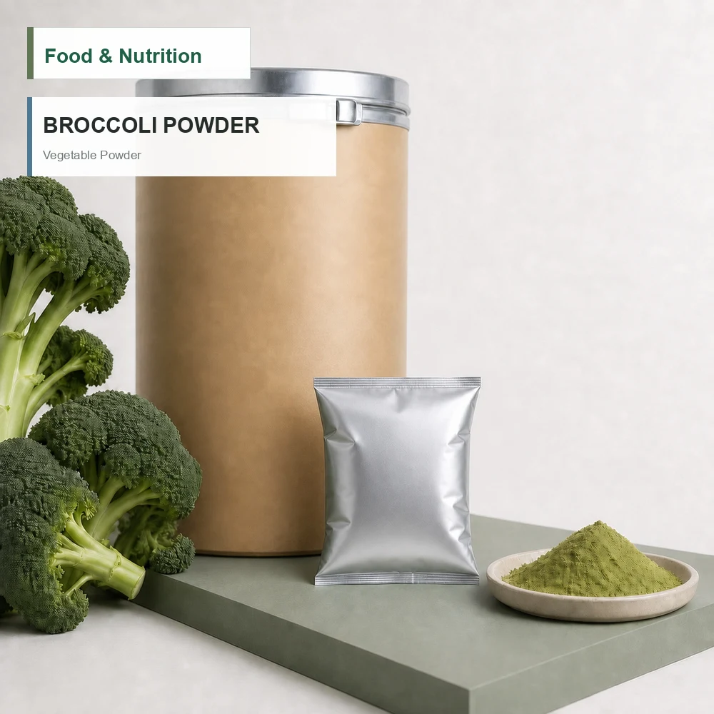 Broccoli Powder product sourcing presentation